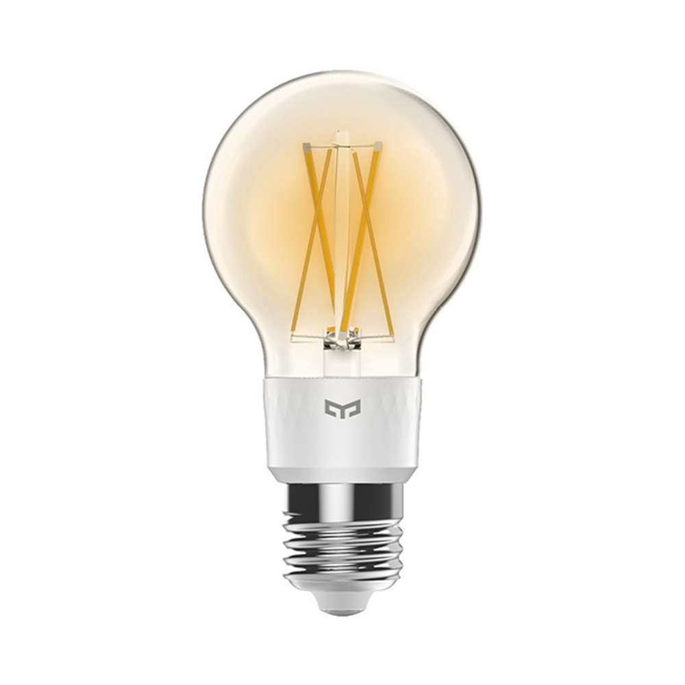 Yeelight YLDP12YL E27 6W 2700K Smart LED Лампа накаливания Работа с Mijia Apple Homekit Google Home AC100-240V