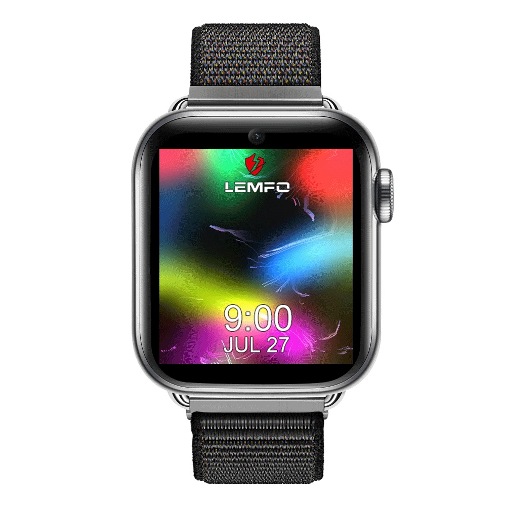

LEMFO LEM10 3GB+32GB 1.82' Large Screen 4G Watch Phone GPS+GLONASS 2MP Front Camera 700 Mah Smart Watch
