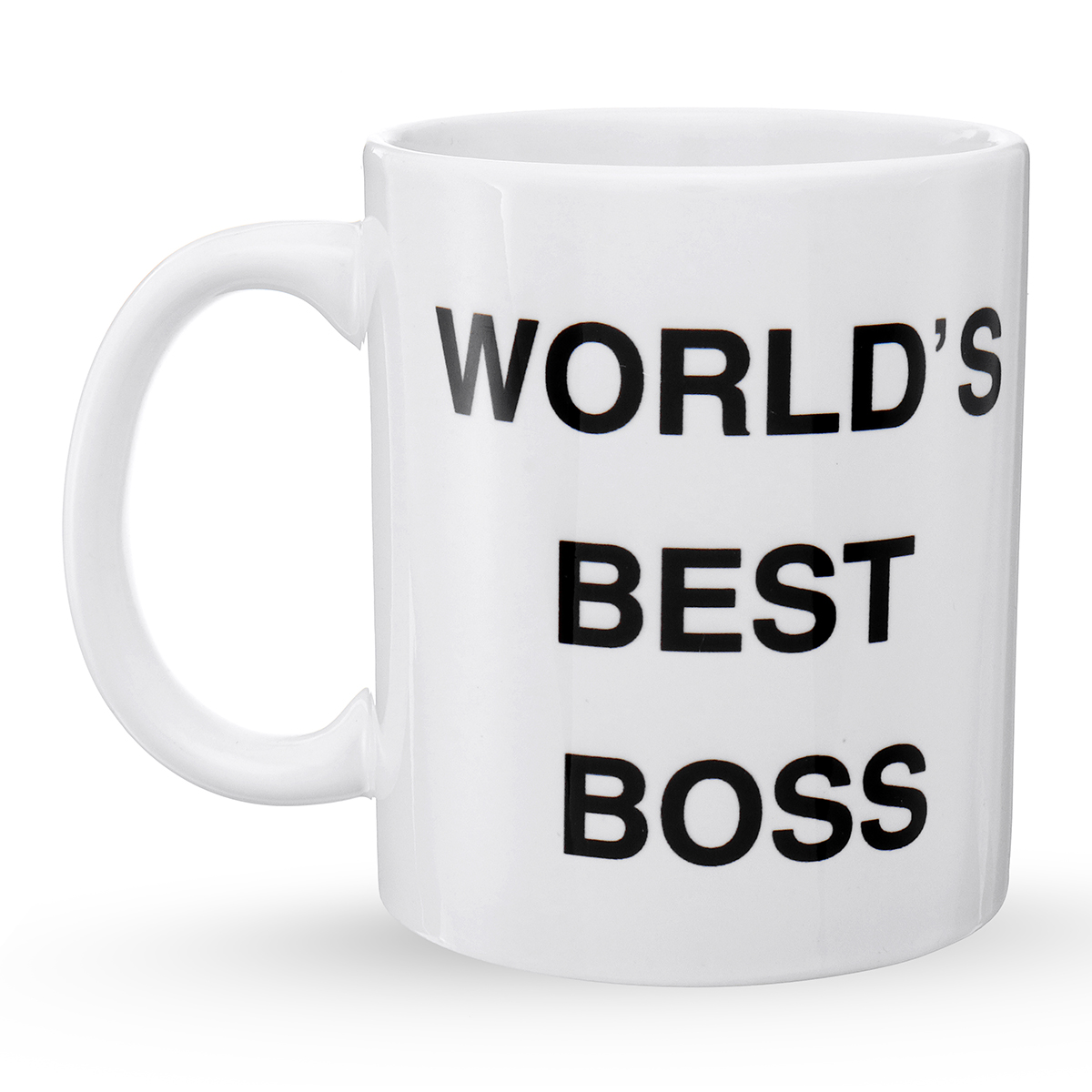 

WORLD'S BEST BOSS" Cup Funny Coffee Mug Mugs Cup Gift Present Office Coffee Soup Tea Cup Gift