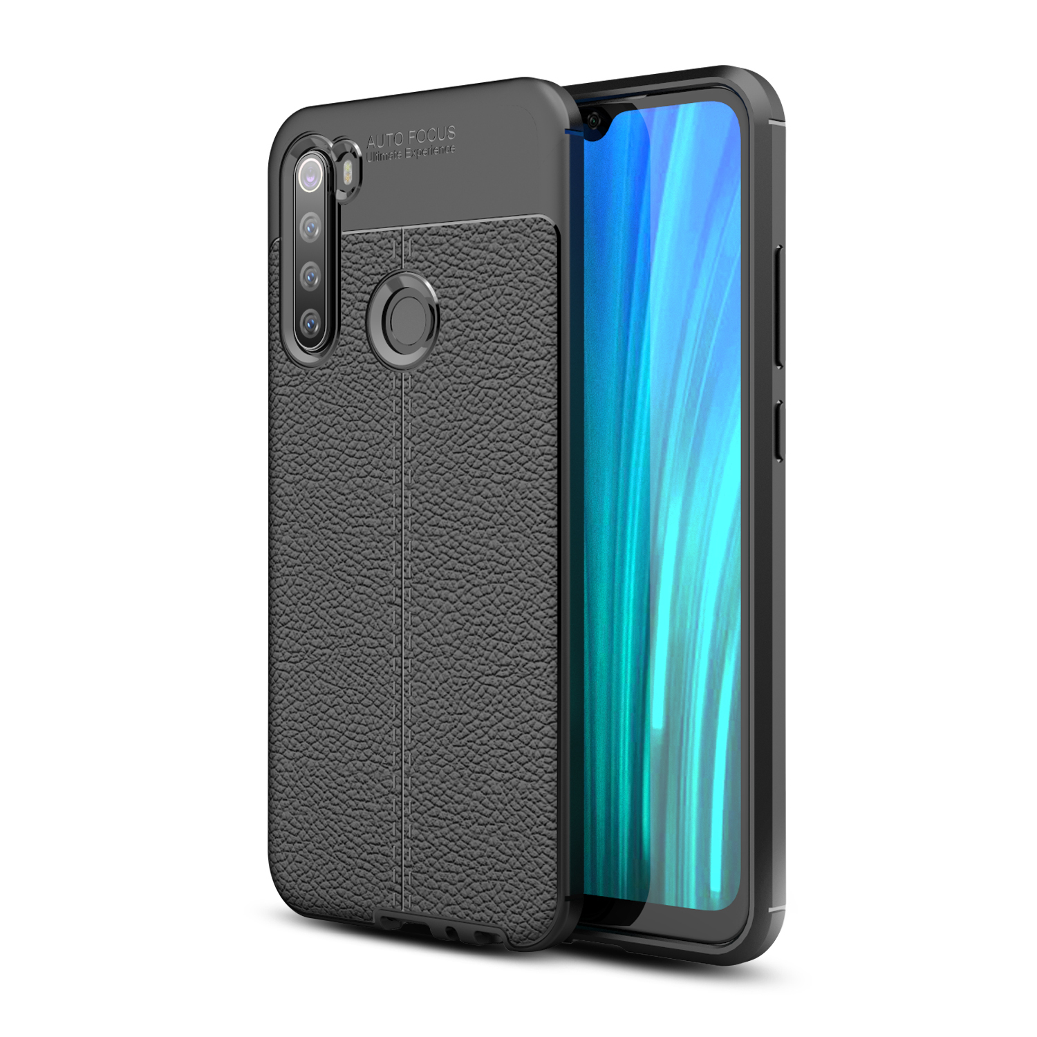 

Bakeey Luxury Litchi Pattern Shockproof PU Leather Protective Case for Xiaomi Redmi Note 8 Non-original