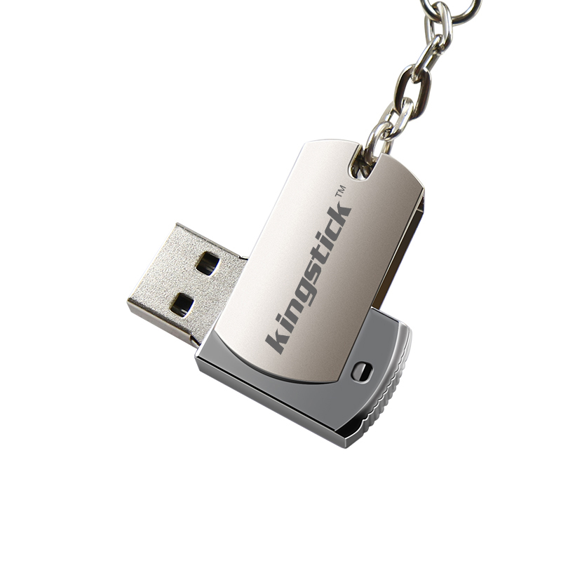 

Kingstick Portable Metal USB Flash Drive Pendrive 64GB 32GB 128G Pen Drive Mini USB Stick Flash USB 128GB Memory Stick F