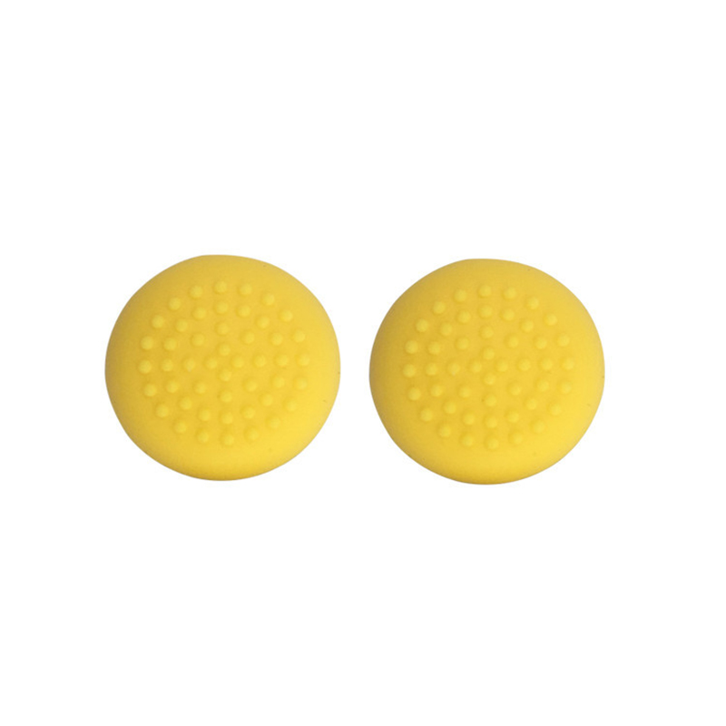 

2Pcs Yellow Games Grip Rocker Caps Joystick Silicone Cover Cases Cap for Nintendo Switch Lite Game Console