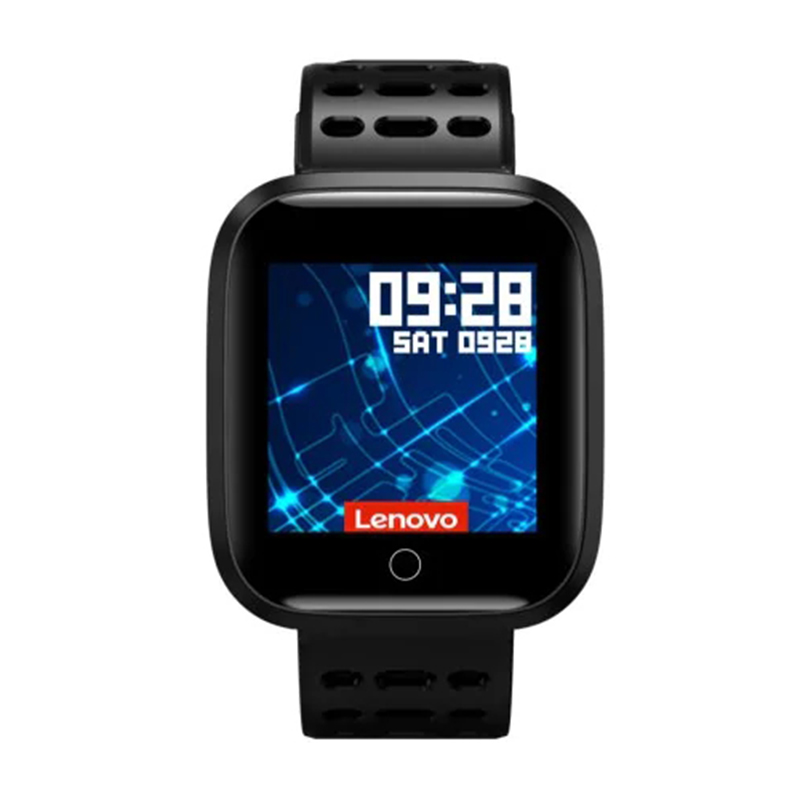 

Lenovo E1 1.33inch Large View DIY Dial Wallpaper 24h Heart Rate Monitor Multi-sport Modes Smart Watch