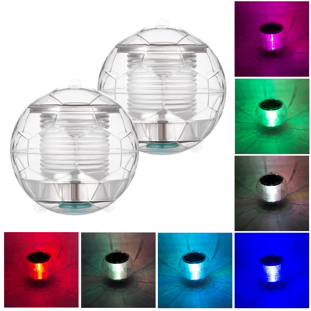 

ZANLURE На открытом воздухе Солнечная Colorful Water Drift Лампа Аккумуляторная LED солнечный Floating Lights Многофункц