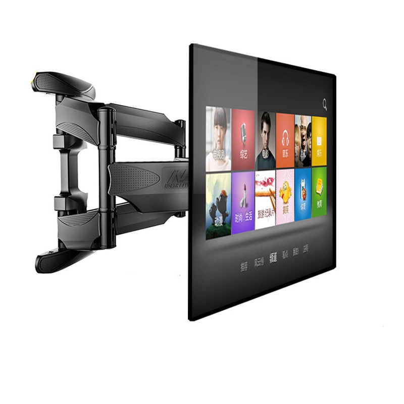 

NB 757-L400 32-60 inch TV Wall Mount 6 Swing Arms Full Motion Retractable Swivel Screen Bracket Stand Plasma TV Support