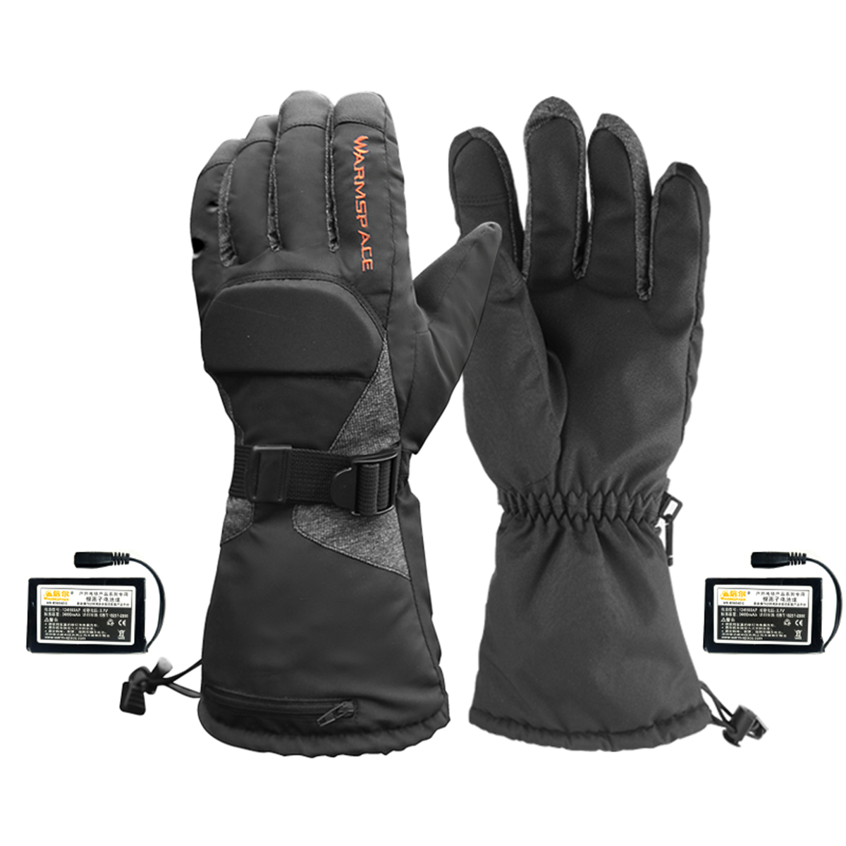 

Electric Battery Power Touch Screen Heated Gloves Winter Hand Warm Waterproof