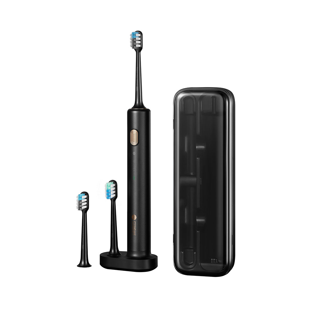 

Dr.BEI Sonic Electric Toothbrush Mute Ultrasonic Whitening Teeth Mute 3 Brushing Mode Smart Zone Reminder Inductive Charging with Portable Travelling Box from Xiaomi Youpin