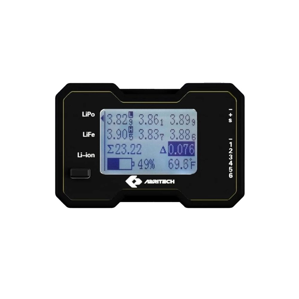 

Индикатор AERITECH Met 6 Дисплей Батарея Измеритель емкости для измерения напряжения для LiPo LiFe Li-ion NiMH NiCd Бата