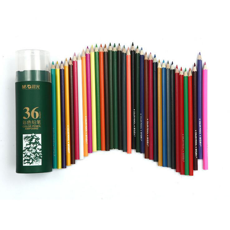 M&G 36802 12/18/24/36/48 Colors 2B Colored Pencils Wood Artist Painting Oil Color Pencil For School Drawing Sketch Art Supplies—3