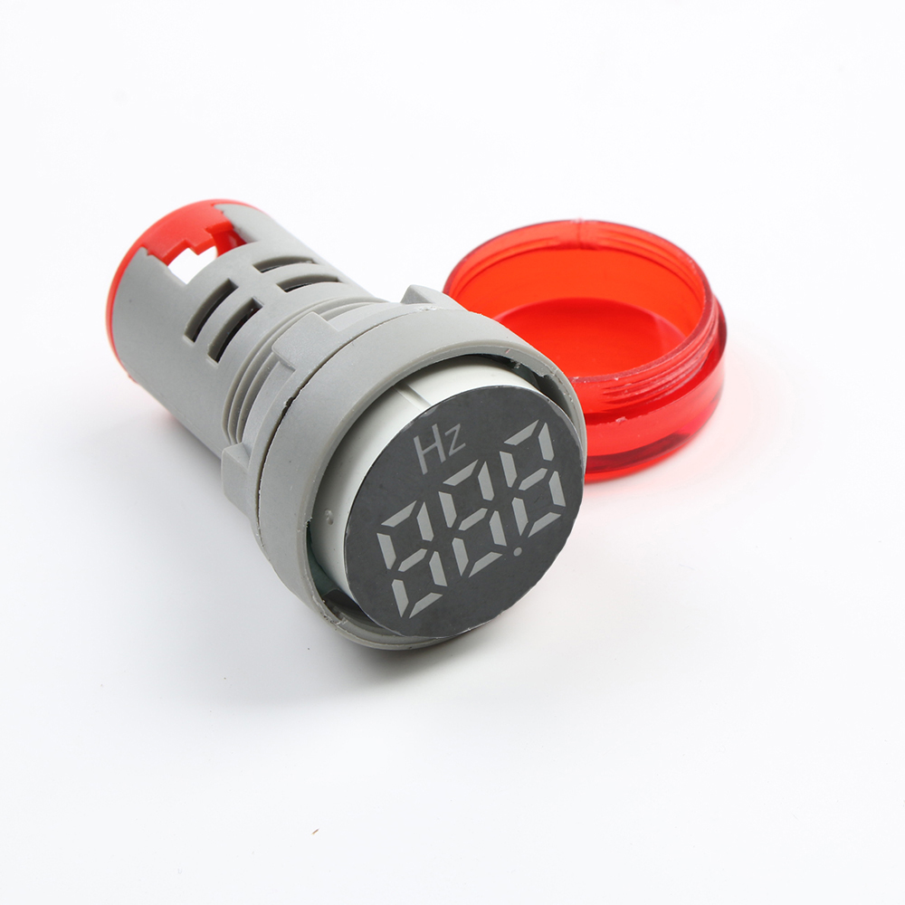 

10pcs Red 0-99Hz Digital Display Electricity Hertz Meter Frequency Meter Indicator Light AC Meter Combo Tester