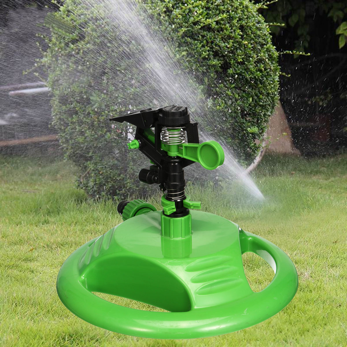 

Garden Yard Rotating Sprinkler Outdoor Lawn Water Spray Watering Irrigation Tool