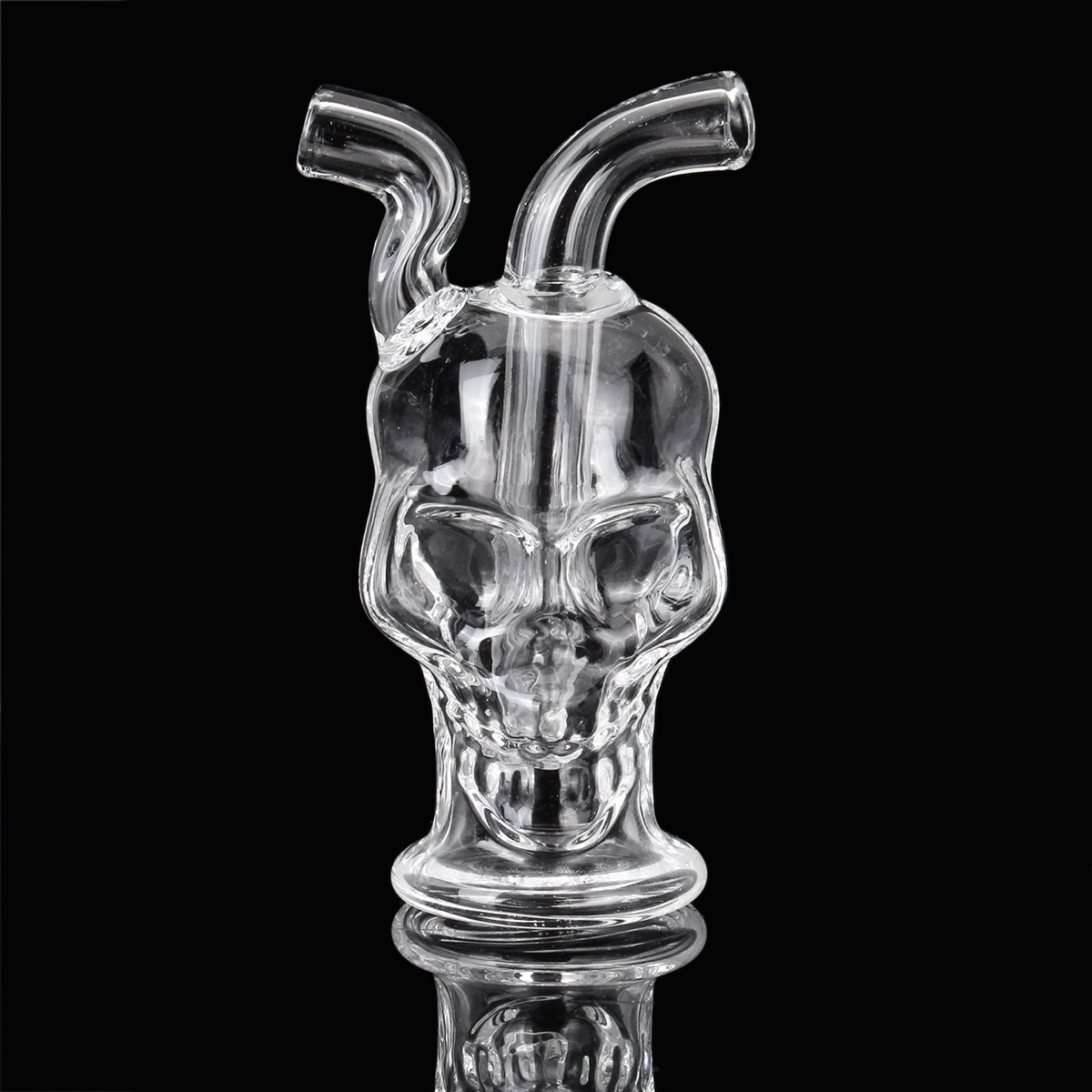 

Mini Skull Glass Water Pipe Glass Skull Smoking Pot Hoo kah Accessories
