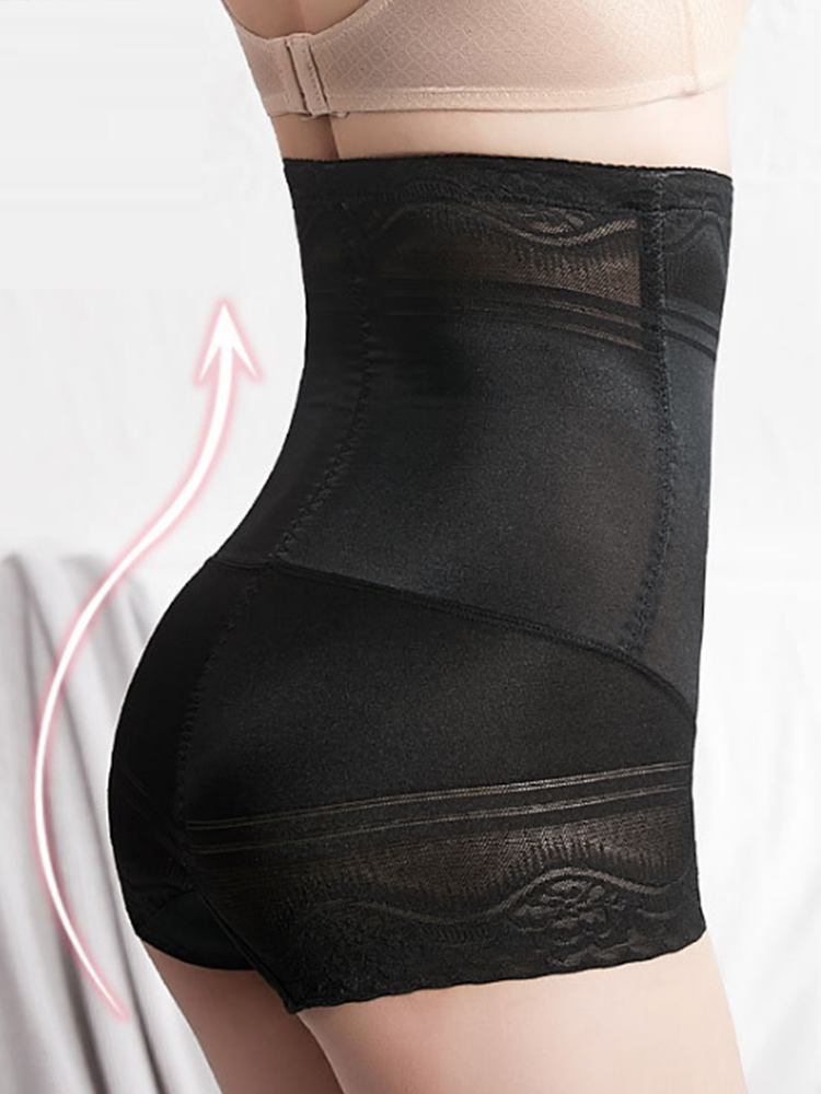 

High Waist Jacquard Tummy Control Butt Lifter Shaping Panties