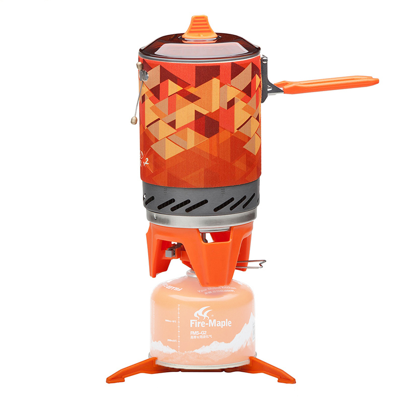 

Fire-Maple FMS-X2 Camping Cooking System Stove with Electric Ignition Pot Support Jet Burner Pot System for Backpacking