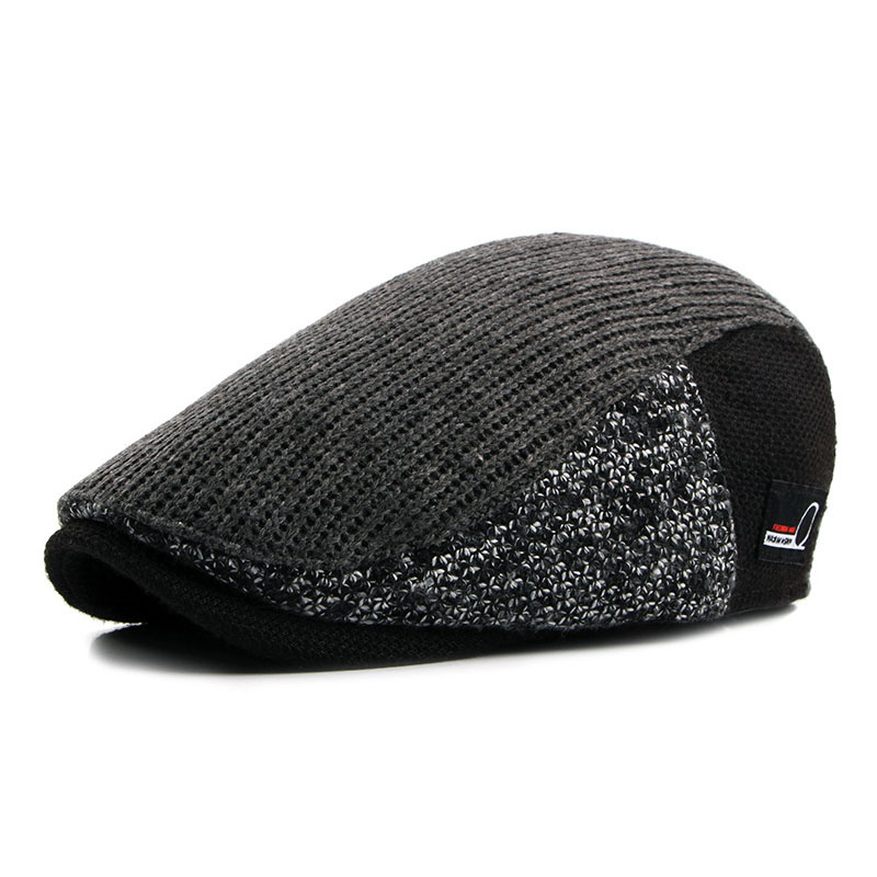 

British Retro Fashion Forward Cap Woolen Beret Hat