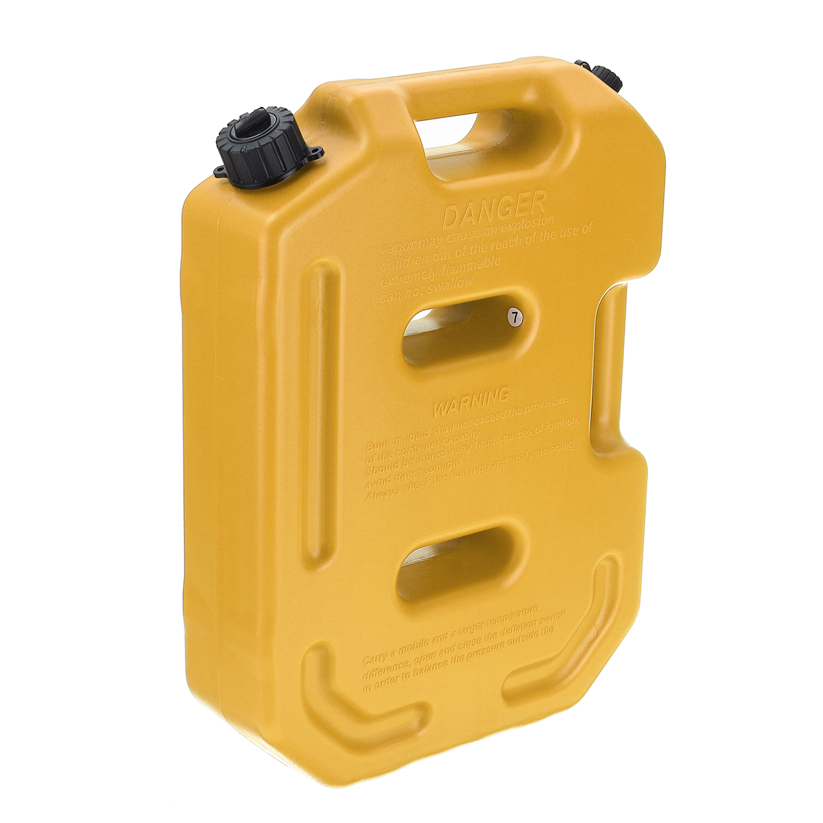 

10L/2.6 Gallon Jerry Fuel Container Oil Gasoline Tank Emergency Spare Off Road
