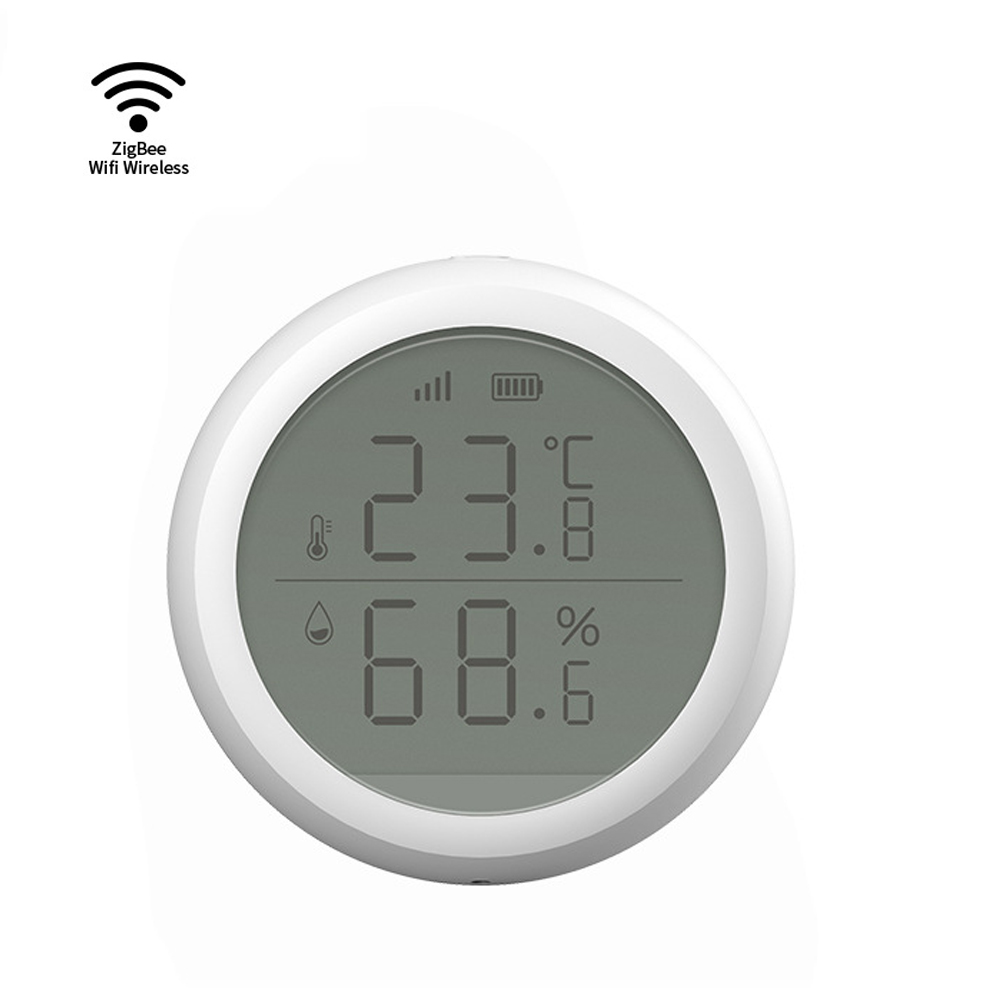 

Bakeey Zig Bee WIFI Wireless Temperature Humidity Sensor Detection Smart Home Security System