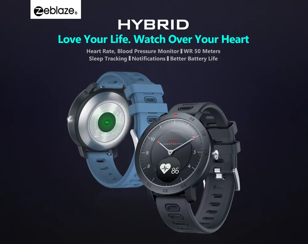 Zeblaze HYBRID Mechanical Hands Smart Watch