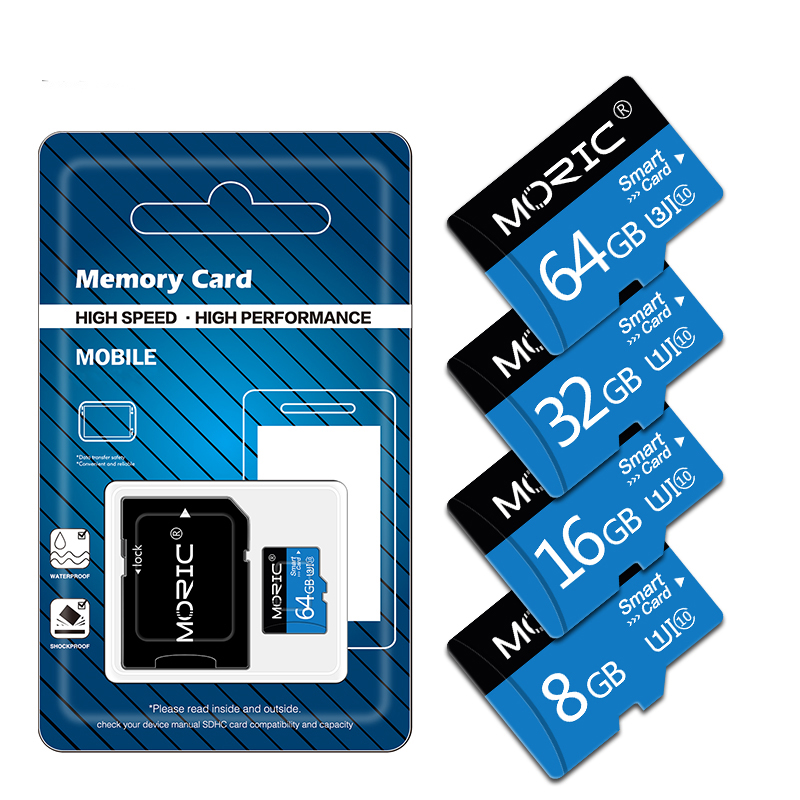 MORIC Memory Card 32GB 64GB 128GB TF Card Смарт-карта U3 U1 CLASS10 TF Flash Карта для смартфона Безопасная цифровая карта памяти