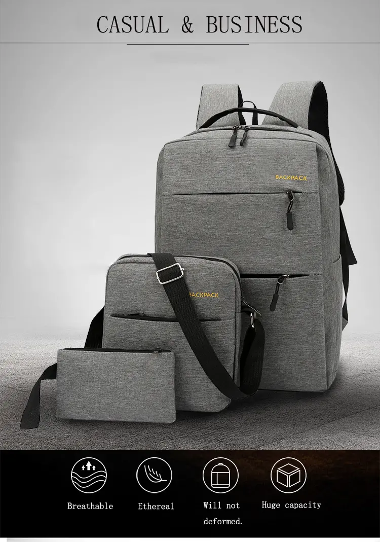 3 in 1 Laptop Bag for 15.6 Inc...