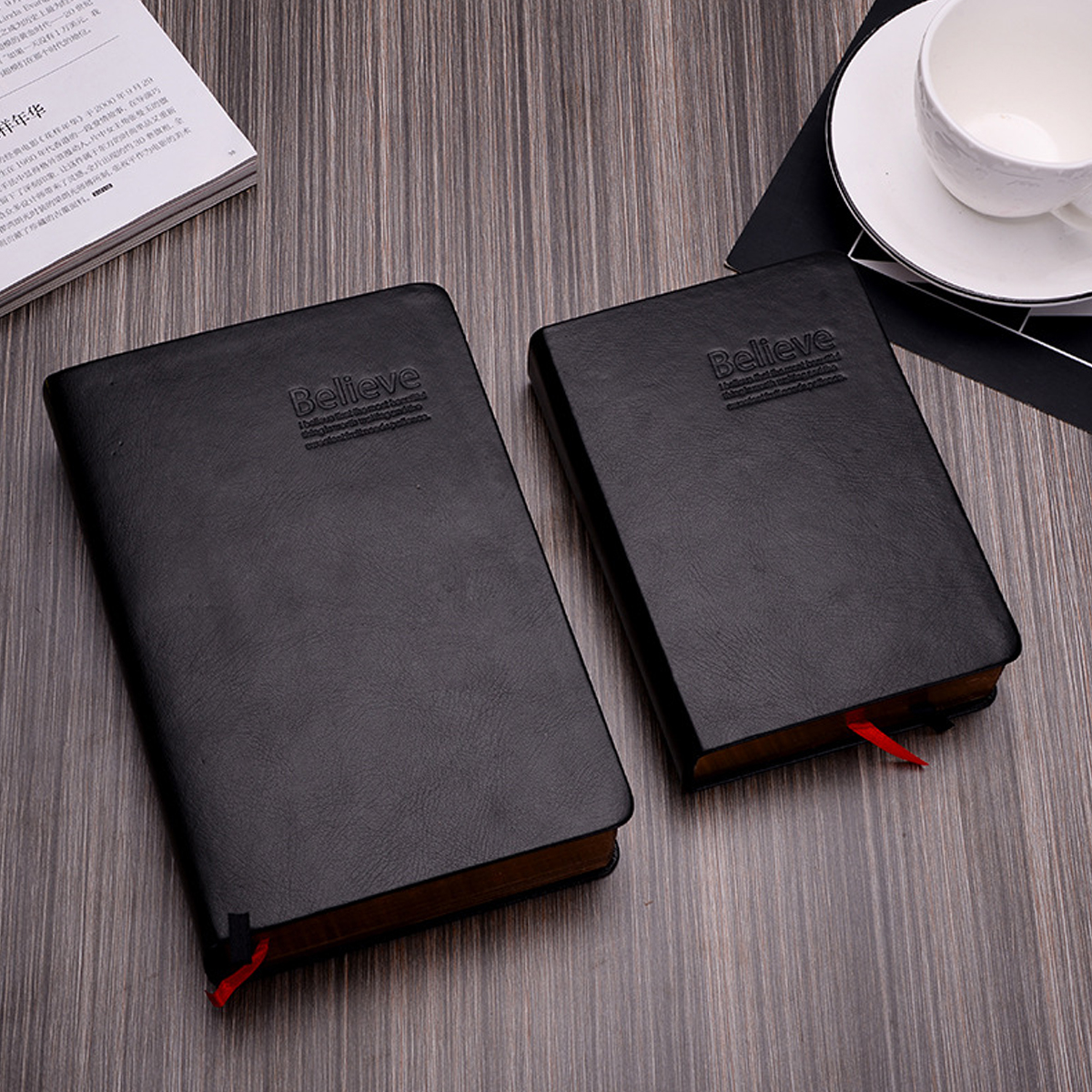 

1 Piece Large Size Thicken Bible Notebook Leather Cover Journal Diary Notepad Office School Stationery Writing Supplies
