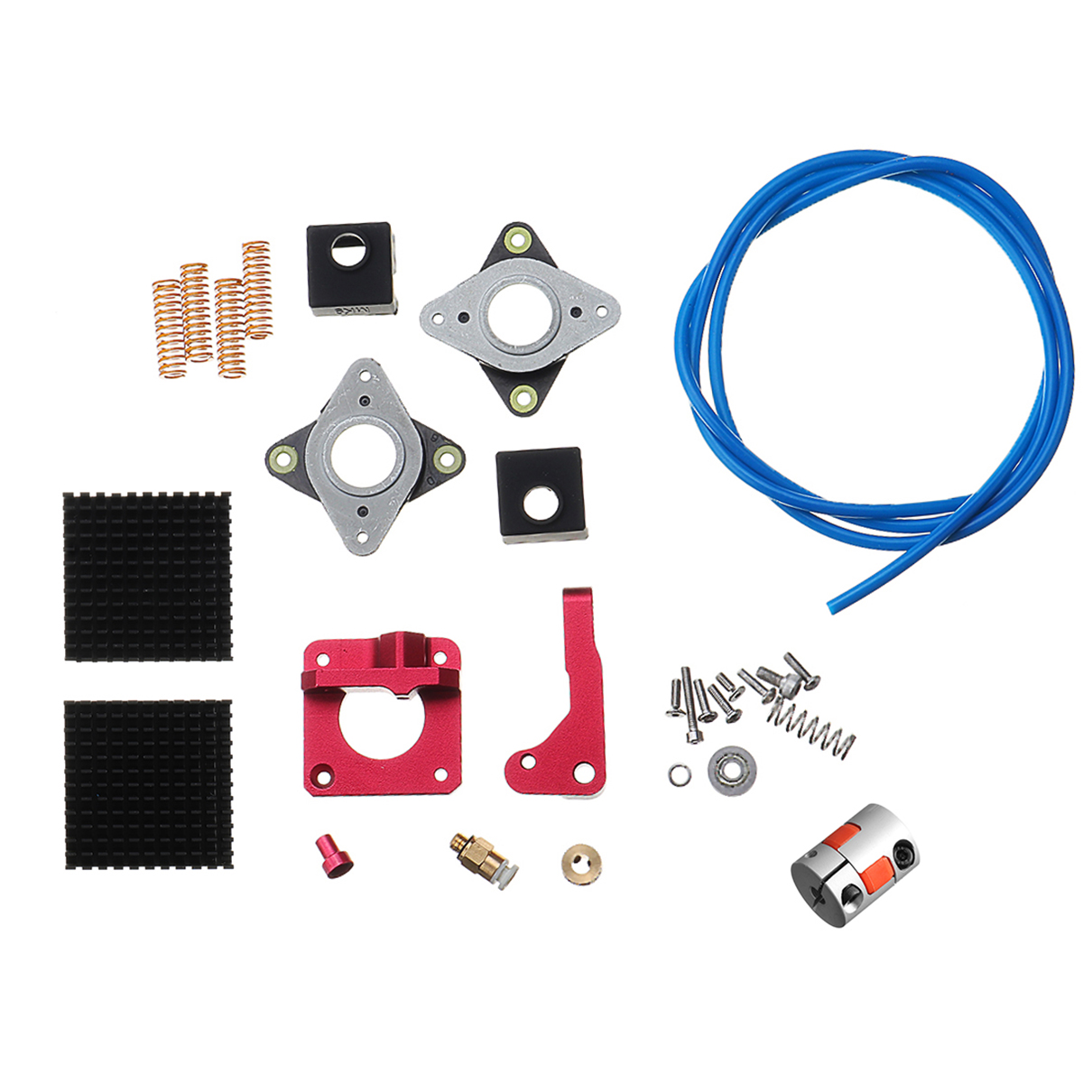 

Leveling Springs + Extruder + Nozzle + Stepper Dampers + Heatsink Kit For 3D Printer Ender-3 Part