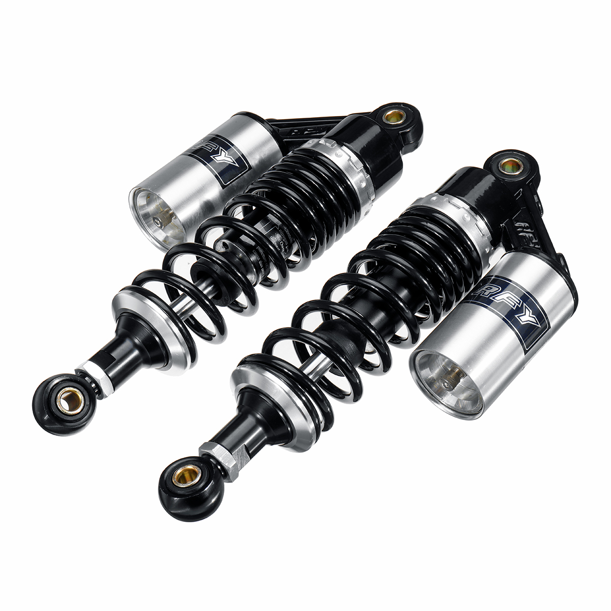Pair 15inch 380mm Rear Air Shock Absorbers Suspension For ATV Motorcycle Dirt