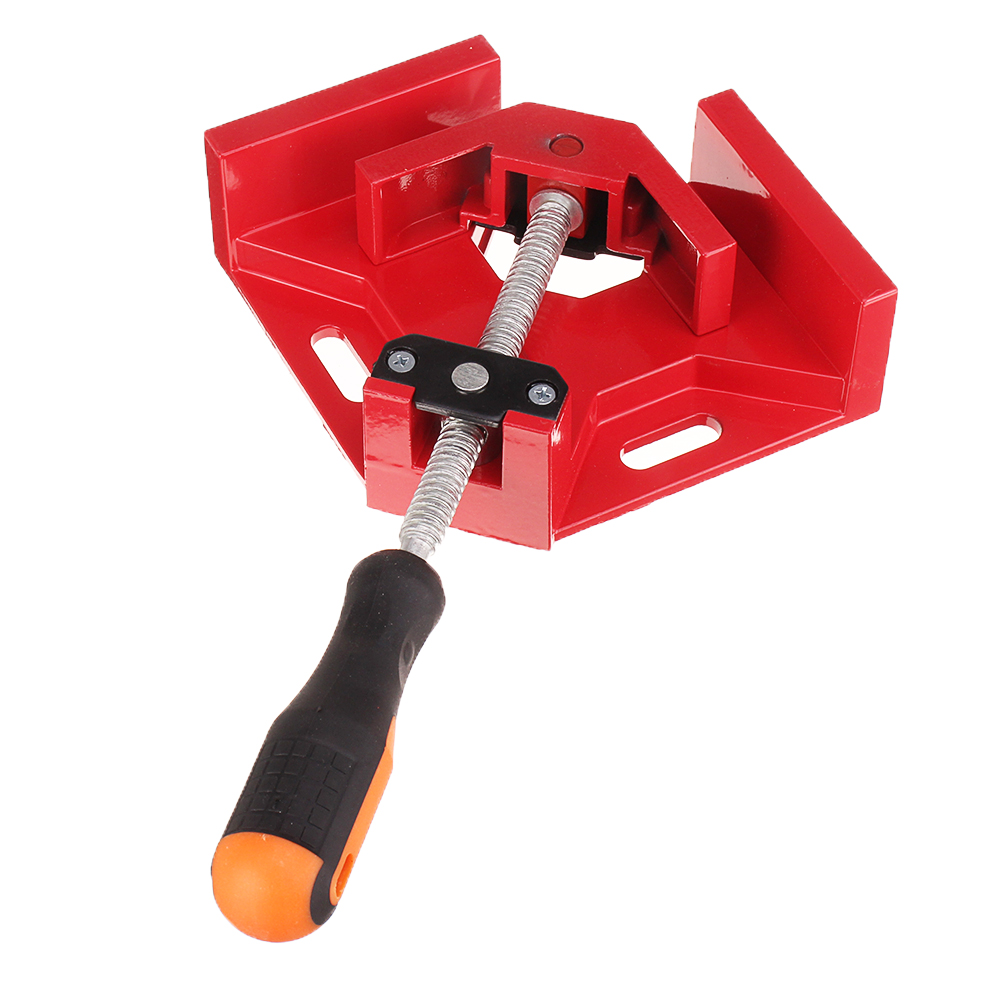 Drillpro 90 Degree Corner Right Angle Clamp Vice Grip Woodworking Quick Fixture Aluminum Alloy Tool Clamps Single Handle 15