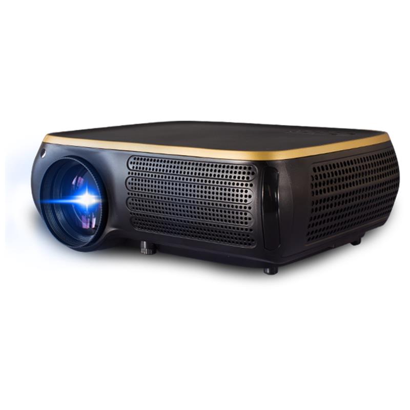 

Poner Saund HTP M8 LCD Projector 950 Lumens 1280X800dpi 1080P 4K HD 3D LED Projector Mobile Phone Same Screen 1G+8G WiFi