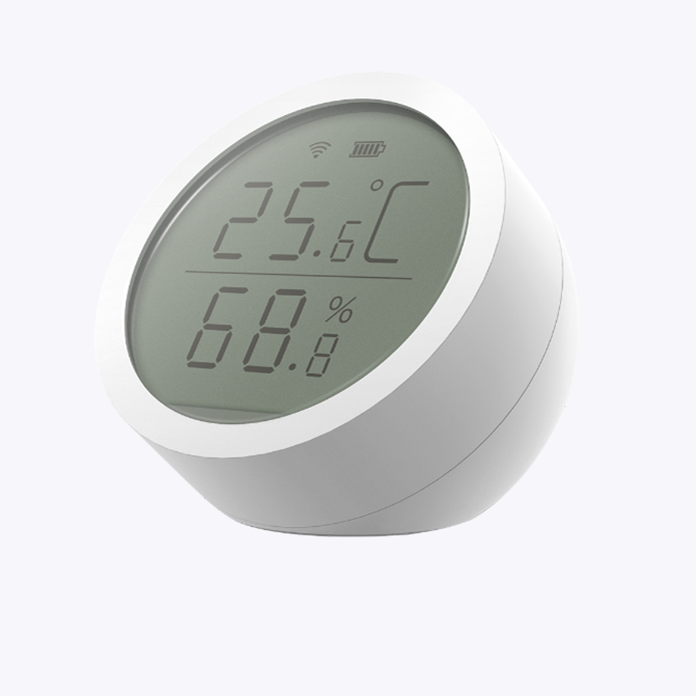

HUAWEI iHORN Zig.Bee Smart Home LCD Screen Temperature Humidity Sensor Thermometer Hygrometer APP Remote Alarm Work with HUAWEI HiLink Gateway iOS Android APP