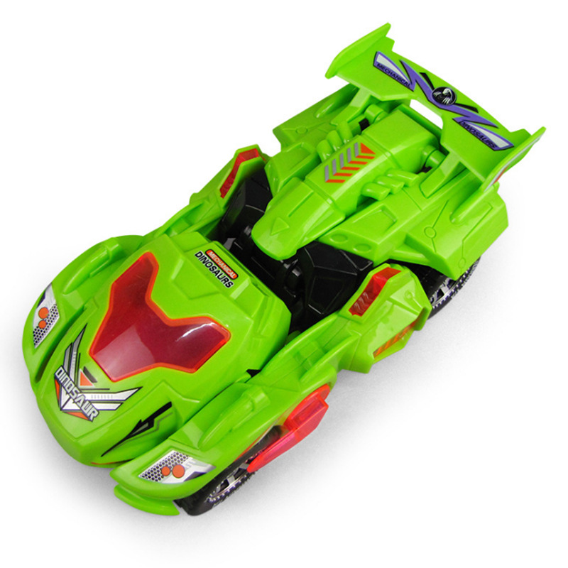 HG-788 Electric Deformation Dinosaur Chariot Deformed Dinosaur Racing Car Children's Puzzle Toys with Light Sound 38