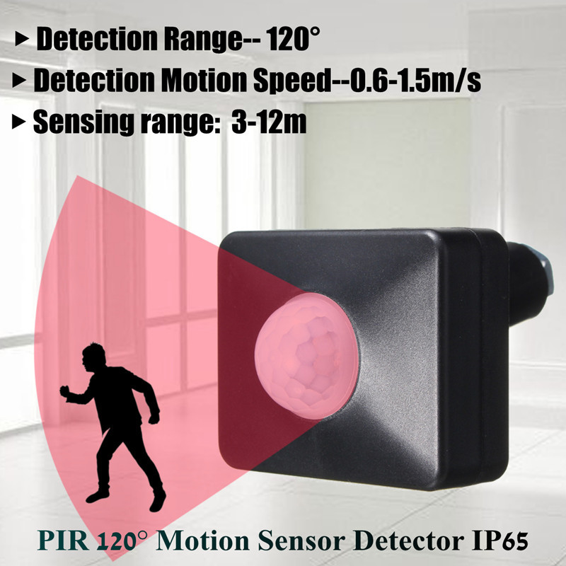 Bakeey Security PIR Human Body Motion Sensor Detector AC 220-240V Inductor Light Switch 10