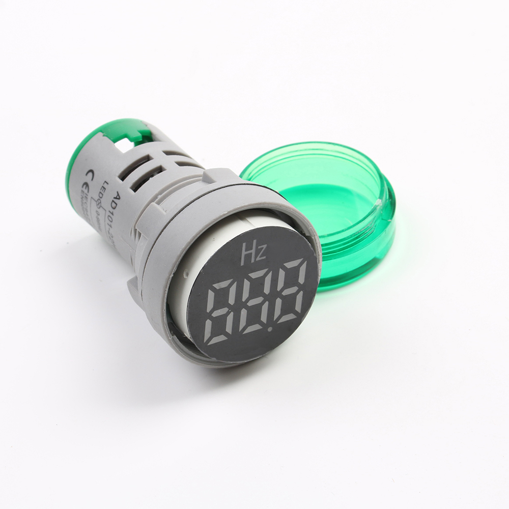 

5pcs Green 0-99Hz Digital Display Electricity Hertz Meter Frequency Meter Indicator Light AC Meter Combo Tester