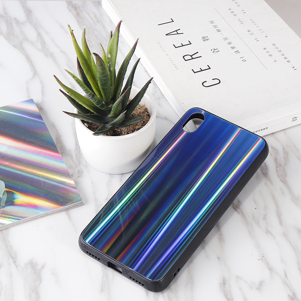 

Bakeey Xiaomi Redmi 7A Laser Aurora Gradient Anti-scratch Colorful Tempered Glass Protective Case