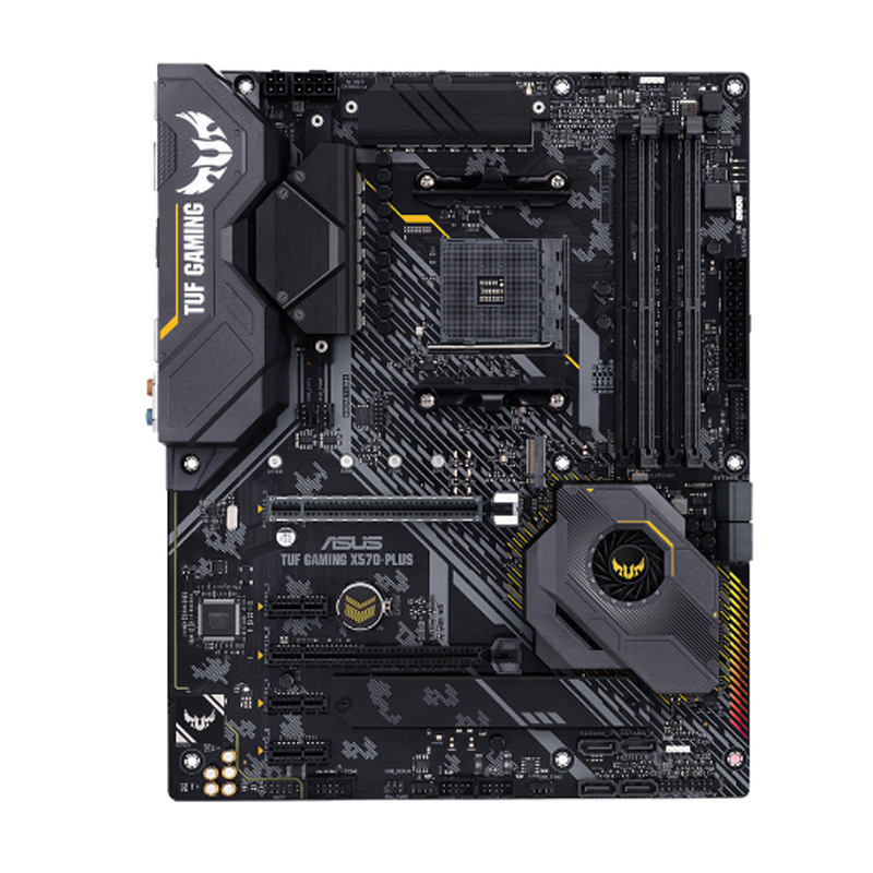 

ASUS TUF X570-PLUS GAMING AMD X570 Chip ATX Motherboard Mainboard PCI-E 4.0 Dual M.2 RGB Lighting for AMD X570/Socket AM