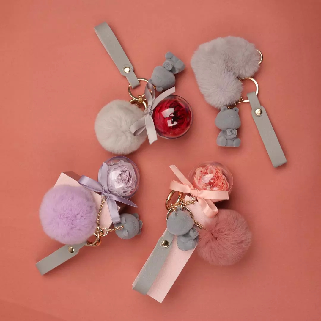

THE ONE Bubble Keychain Bear Key Chain Buckle From XIAOMI Youping