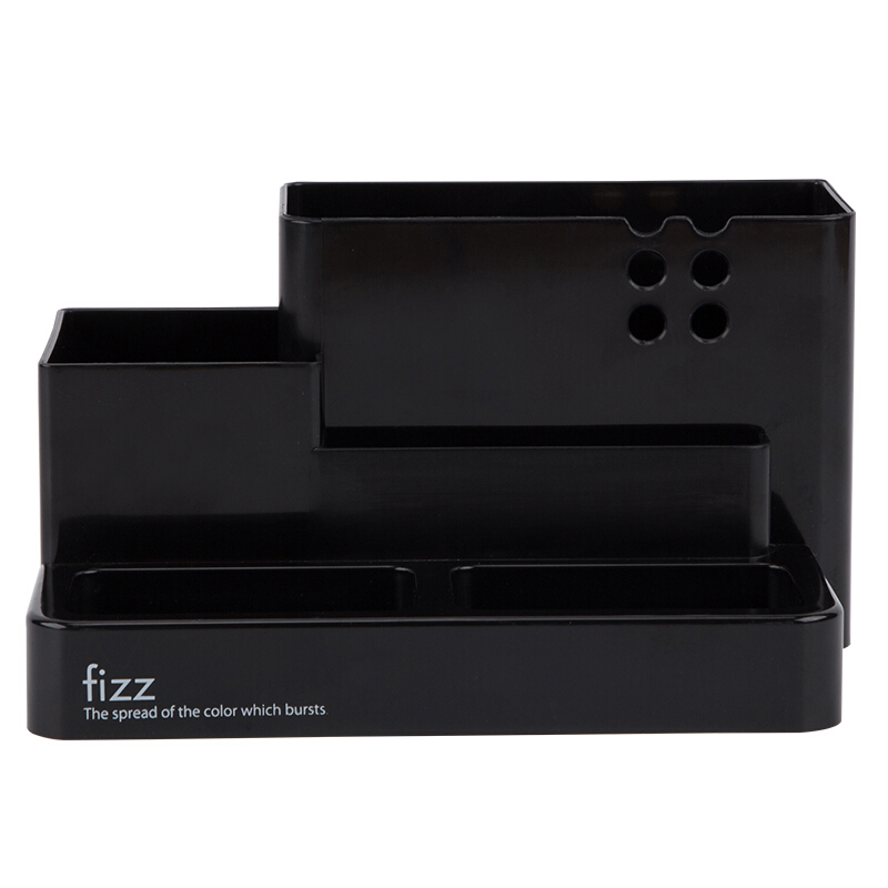 

Fizz BT5950 Creative Multifunctional Pen Holder Desktop Stationery Storage Box Cosmetics Makeup Brushes Sundries Organiz