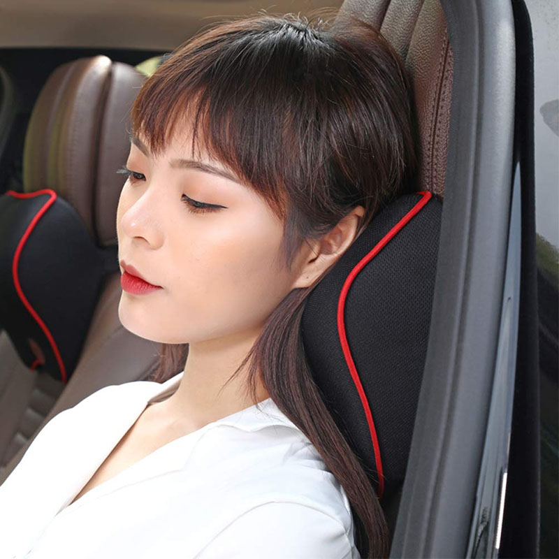 

Car Headrest Neck Protector Memory Cotton Pillow Cervical Spine Interior Accessories