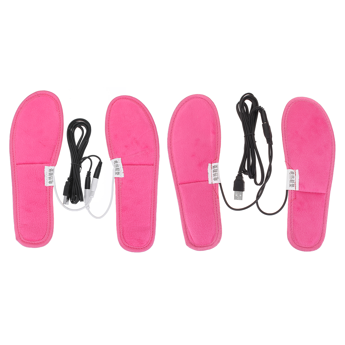 

USB Electric Heated Shoe Insole Portable Foot Winter Warmer Pad Feet Heater Unisex