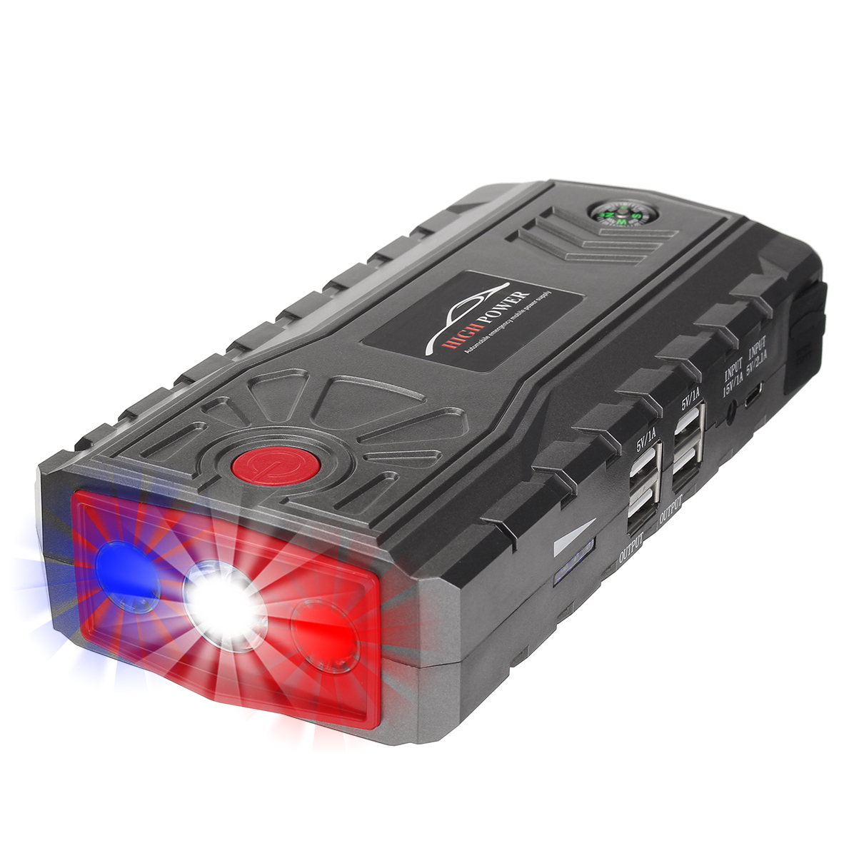 

JX33 Smart Clip 95600mAh Car Jump Starter 12V LED Multi-functional Portable Car Power Bank Emergency Start Power