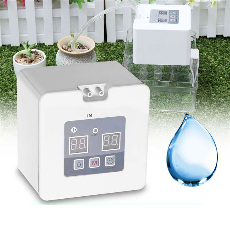 

USB Automatic Watering Device Watering Device Drip Irrigation Tool Water Pump 30 Days Timer System Irrigation Timer for Succulents Plant