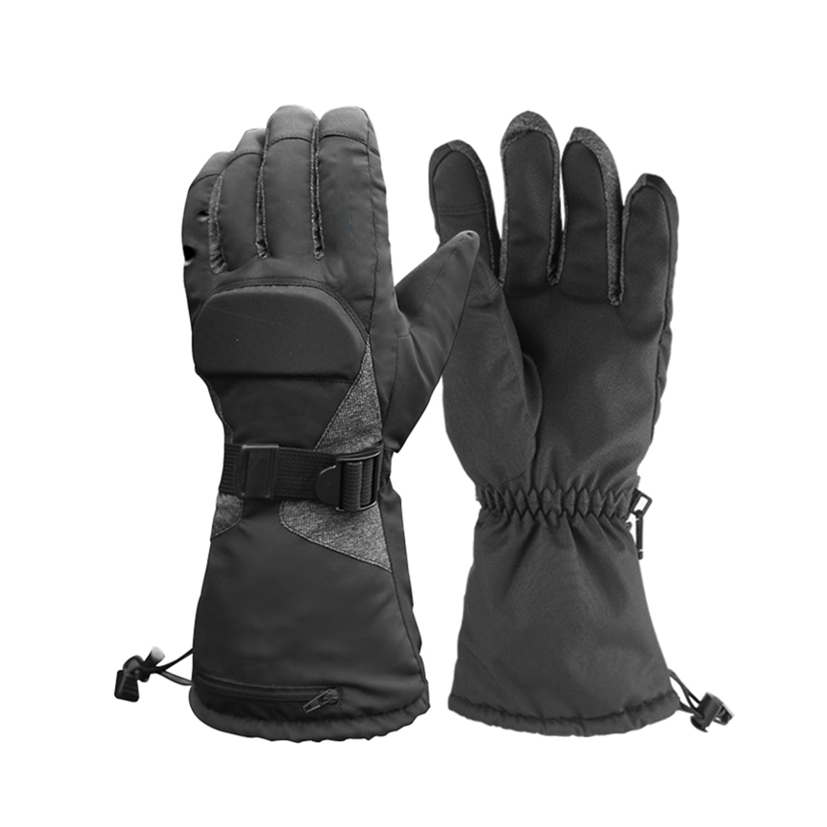 

65°C Electric Heated Gloves Motorcycle Warmer Outdoor Skiing Winter Warm Heating Waterproof