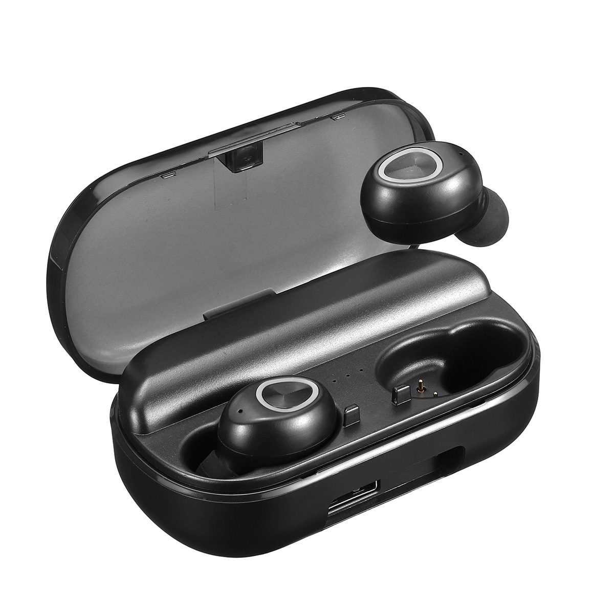 

V10 TWS Wireless bluetooth 5.0 Earphone Tiny Stereo Noise Cancelling Headphone with Mic