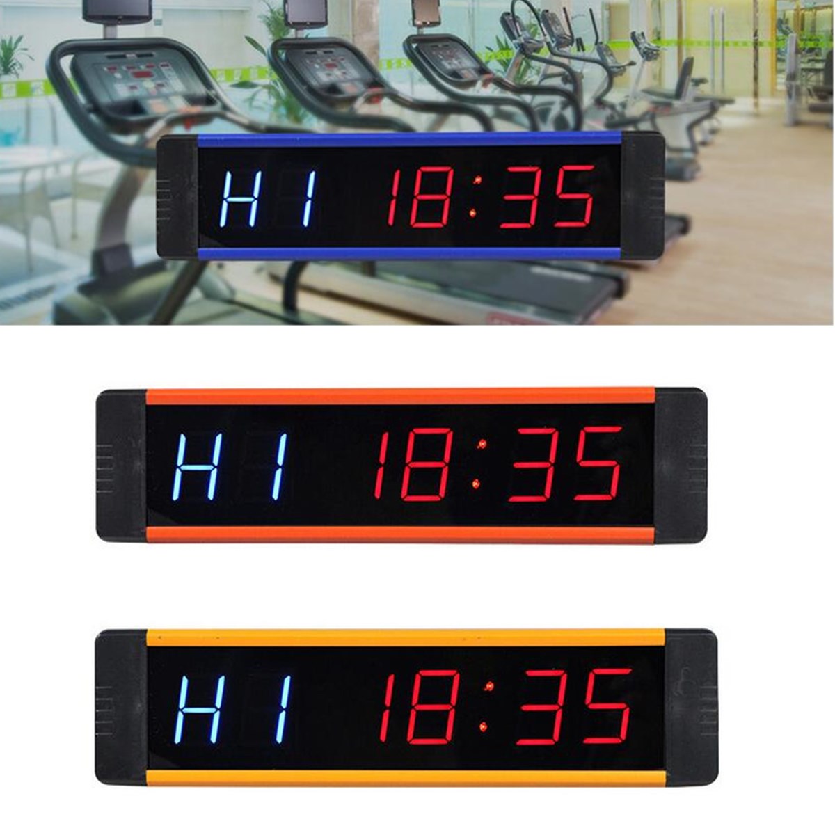 Gym wall timer