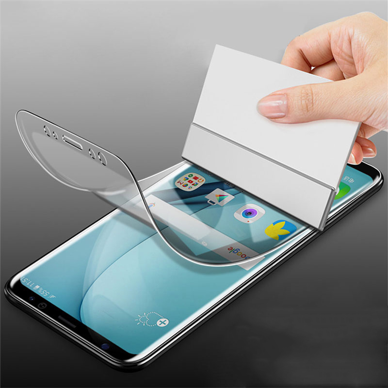 

Bakeey 3D Изогнутый Край Гидрогель Отпечатков Пальцев Протектор Экрана Для Samsung Galaxy S8
