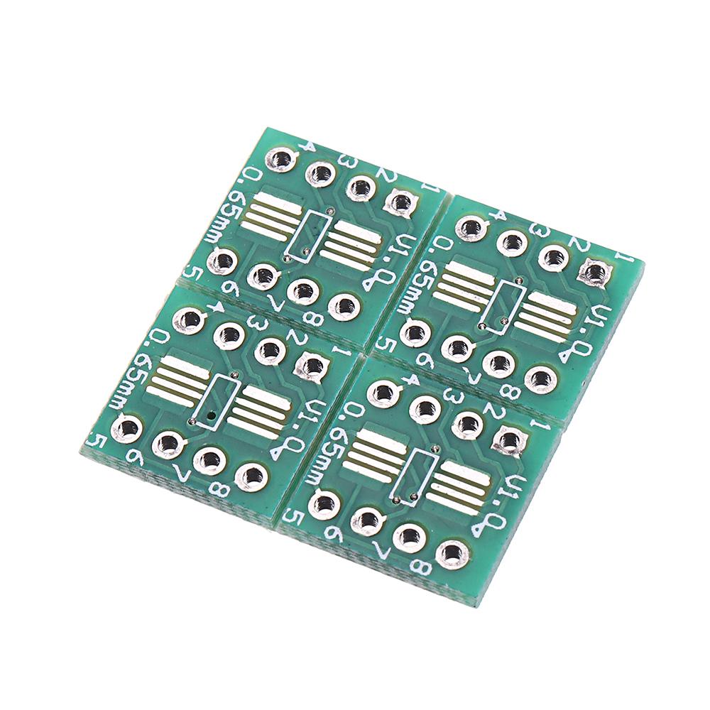 

200pcs TSSOP8 SSOP8 SOP8 To DIP8 Interposer Module PCB Board Adapter Plate