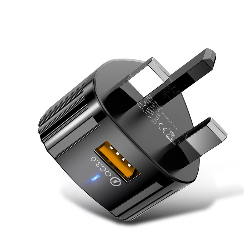 

Bakeey 18W LED QC3.0 Universal Travel Fast Charging Portable USB Wall Charger EU US UK Plug for iPhone 11 Pro Max for Sa