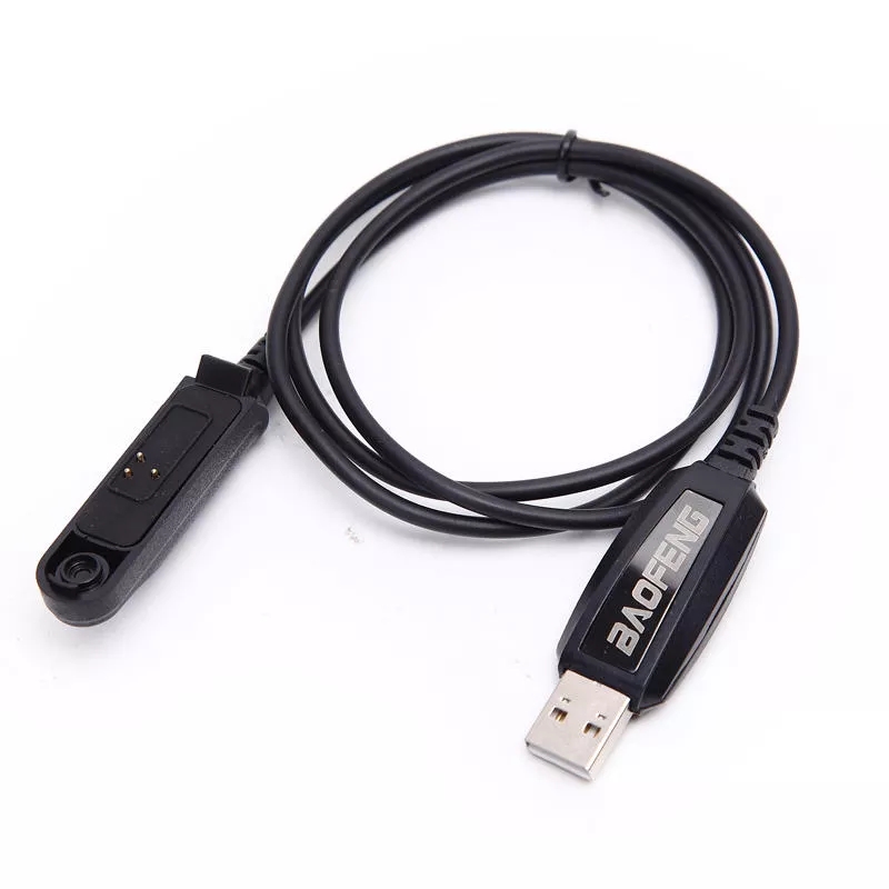 

2Pcs BAOFENG UV-9RBF-A58 USB Programming Cable Waterproof for BAOFENG UV-XR UV 9R BF A58 Walkie Talkie with CD Driver