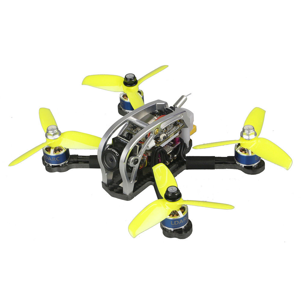 LDARC 130GTI-HD 133mm F4 OSD 3-4S FPV Racing Drone PNP BNF w/ Caddx.US Turtle V2 1080P Camera