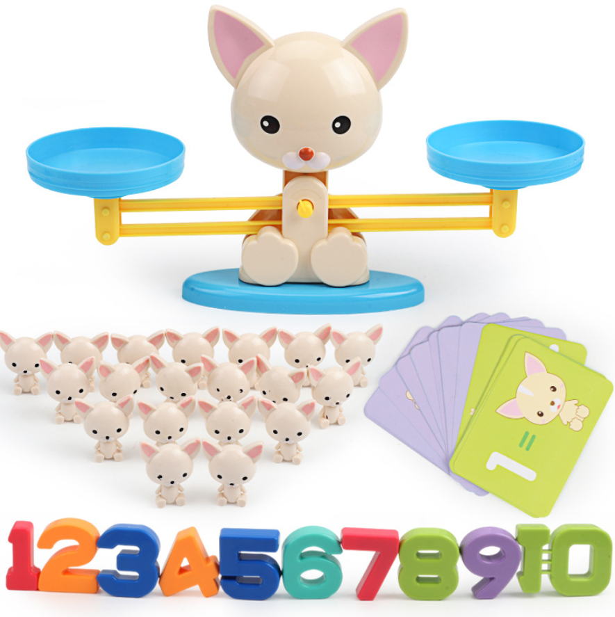 

Balance Puzzle Game Scale Early Learning Weight Child Kids Intelligence Toys Decoration Toys